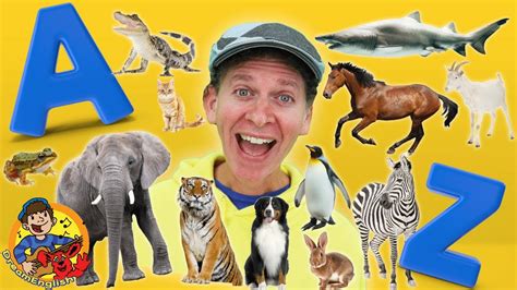 A To Z Animals With Matt Learn 50 Wild Animals A To Z Dream English