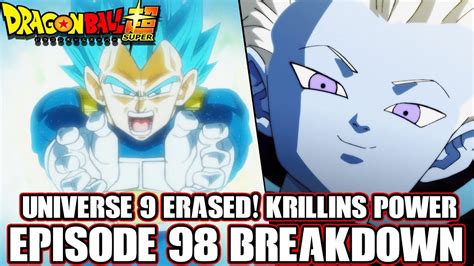 We did not find results for: Dragon Ball Super Episode 99 Preview + Episode 98 Krillins True Power! Universe 9 Erased! - YouTube