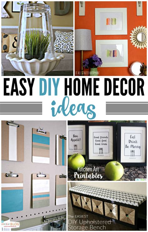 Diy home decor guide provides easy to follow home decoration ideas for its readers to decorate home. Easy DIY Home Decor Ideas | Today's Creative Life