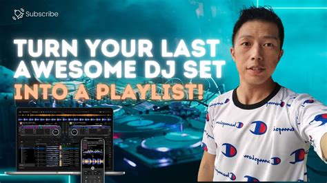 Inspire At Random Rekordbox Tips How To Make A Playlist Of My Last Live Set With Playlist