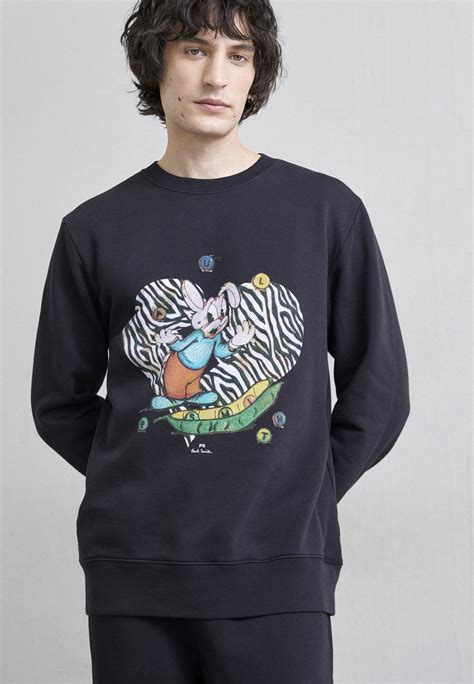 Ps Paul Smith Bunnyheart Sweatshirt Black Zalandoie