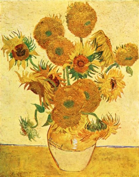 Can we decipher a work like vincent van gogh's sunflowers with math and logic? Sunflowers French Painting 1931 Stretched Canvas - Vincent ...