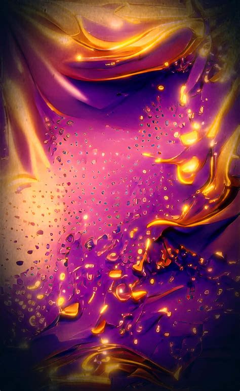 Abstract Purple And Gold Backgrounds