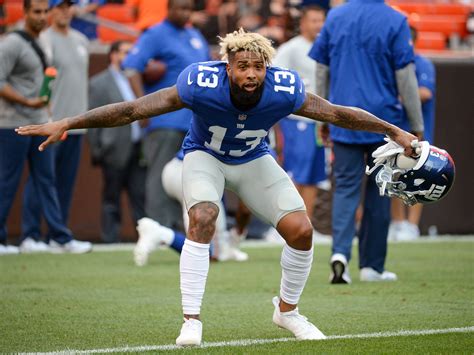 Video Odell Beckham Jr Crushes Home Run During Rays Batting Practice
