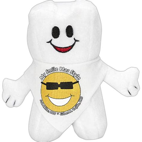 6 Plush Tooth 6plushtooth Curto Toy