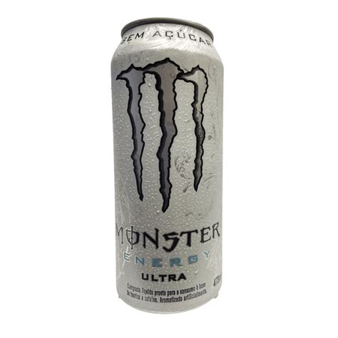 Energético Monster Utra 450 Ml Zero Açúcar Adega Brooklin
