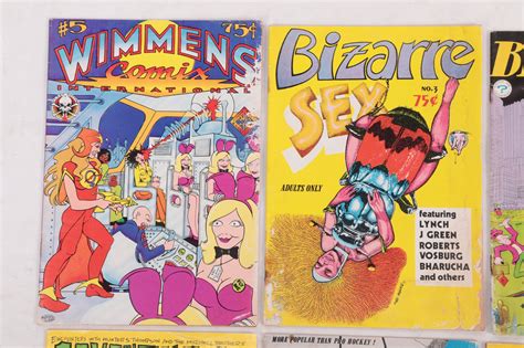 1972 1975 Underground Comicscomix Adults Only Bizarre Sex Wimmen Adventures On The Fringe