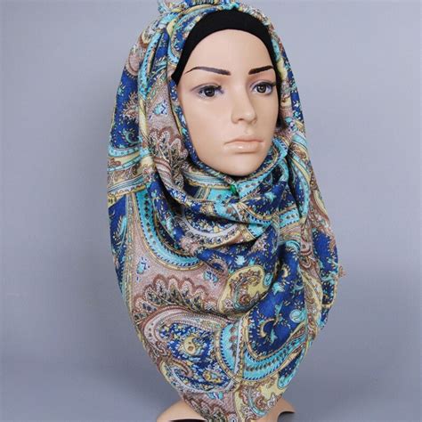 12 Pieceslot Wholesale Ladies Vintage Printed Kerchief Muslim Wrap