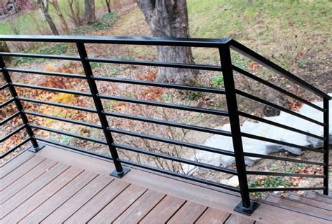 Metal Handrails For Decks Stair Designs