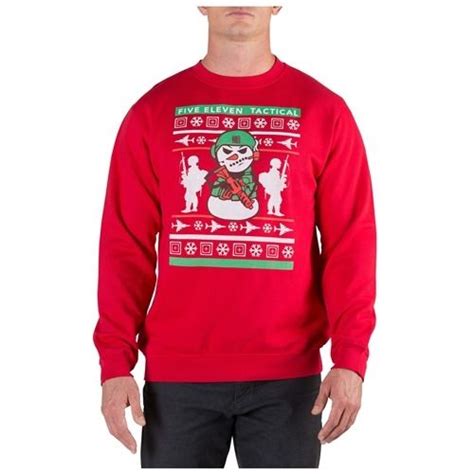 511 Tactical Ugly Holiday Sweater Red