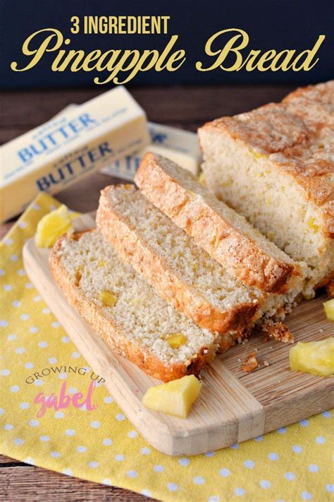 Self rising flour are normally used for just cakes, muffins, cookies, etc. This pineapple bread is easy to make with only 3 ...
