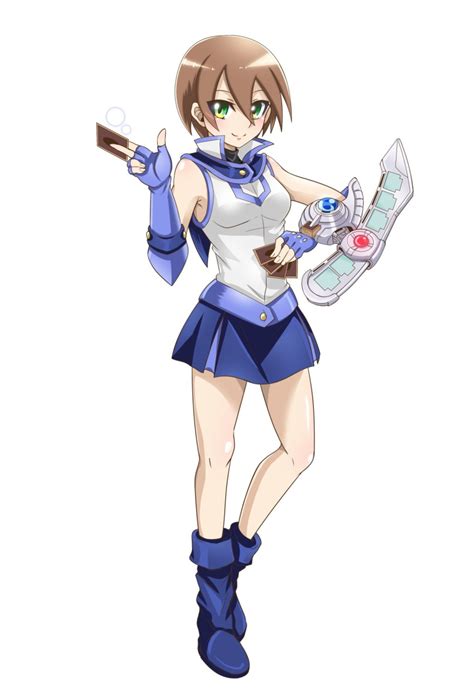 Safebooru 1girl Aile Aile Rockman Breasts Brown Hair Closed Mouth