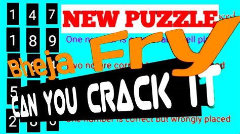 Crack The Code Brain Teaser Latest Puzzle Check Your Iq Youtube