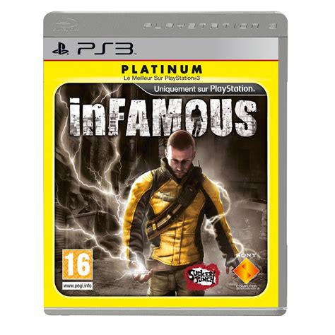 Infamous Platinum Ps3 Sony Interactive Entertainment Sur