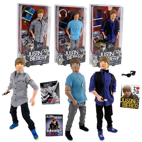 Justin Bieber 12 Inch Doll Assortment Set