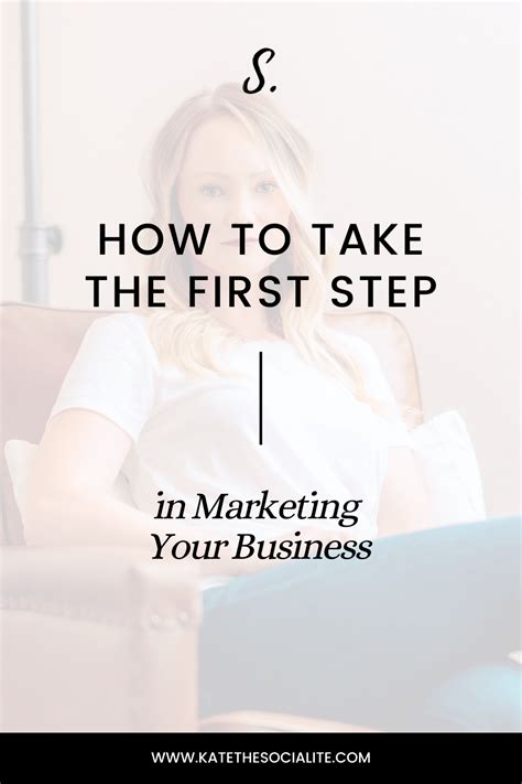 How To Take The First Step In Marketing Your Business — The Socialite