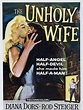 Cartel de la película The Unholy Wife - Foto 1 por un total de 1 ...