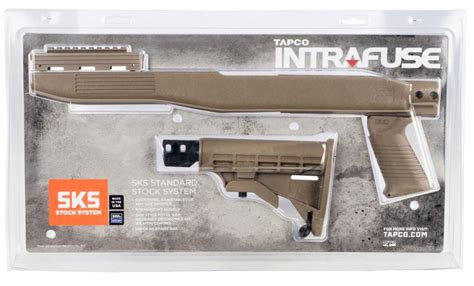 Tapco 16778 Intrafuse Sks T6 Collapsible Composite Fde Mad Dog Armory