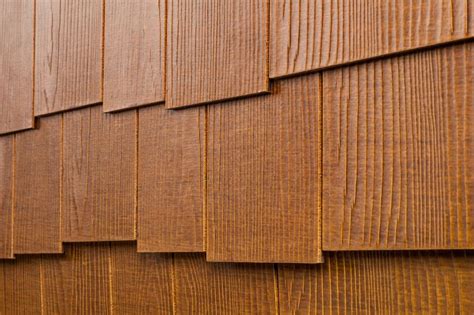 Fiber Cement Siding Rustic Shingle Panels Chestnut Cedar