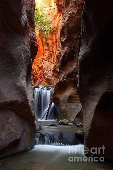 Kanarra Creek Falls Zion Utah Photo By Bill Singleton National