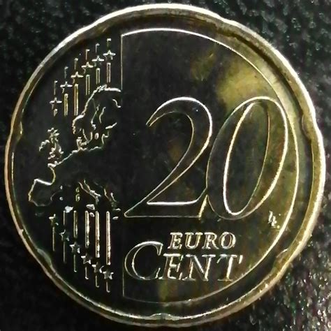 20 Euro Cent 2023 Euro 2023 Present Croatia Coin 48723