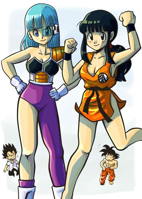 Dragon Ball Bulma Dragon Ball Bulma And Chi Chi Fanart Dragon Ball Super Dragon Ball Z Gt