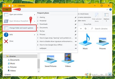 How To Open File Explorer Folder Options In Windows 10