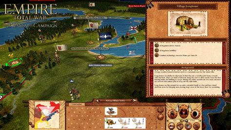 Empire Total War The Warpath Campaign Screens