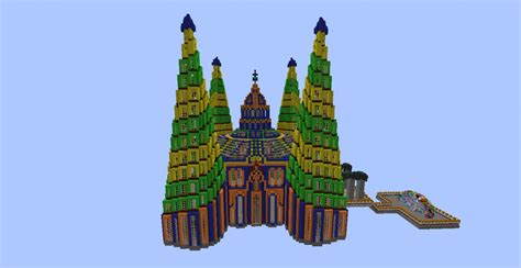 Epic Rainbow Castle Minecraft Project