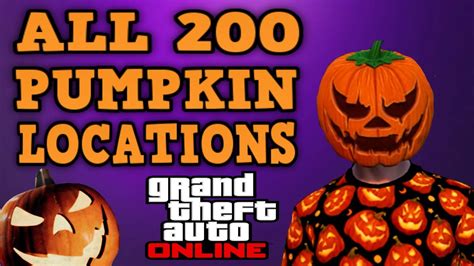 All 200 Pumpkin Locations In Under 1 Hour Gta 5 Online Halloween Update