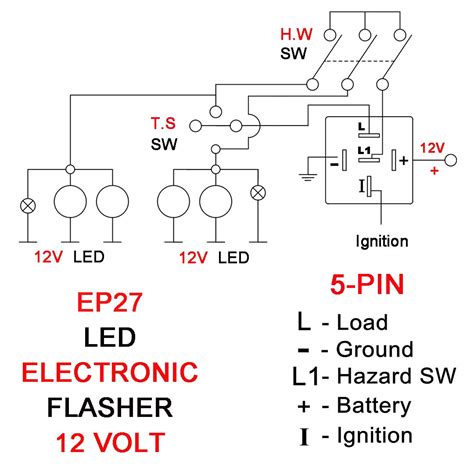 Directional Flasher Relay Wiring Diagram