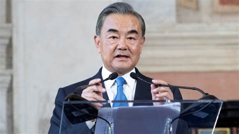 Live Chinese Foreign Minister Wang Yi Speaks In France Cgtn