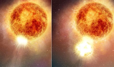 Hubble Telescope Records Explosion Of Red Supergiant Star Gadgetonus