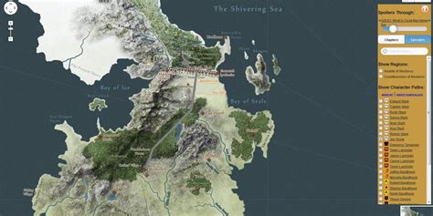 Game Of Thrones Interaktive Karte Zeigt Handlungsorte Und Wege Der