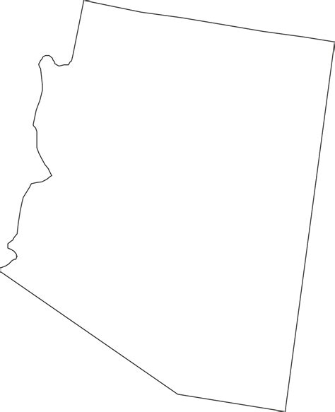 Download Arizona State Map Royalty Free Vector Graphic Pixabay