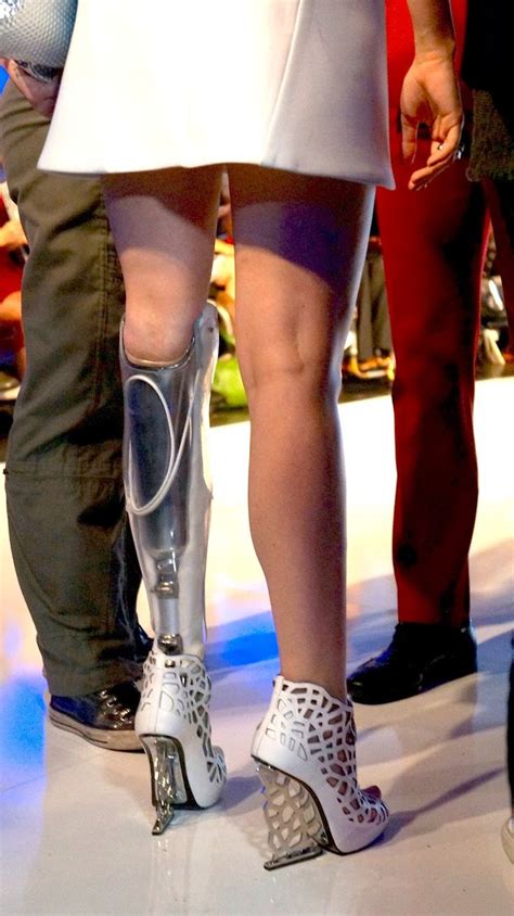 Prosthetic Leg Prosthetic Leg Amputee Model Bionic Woman