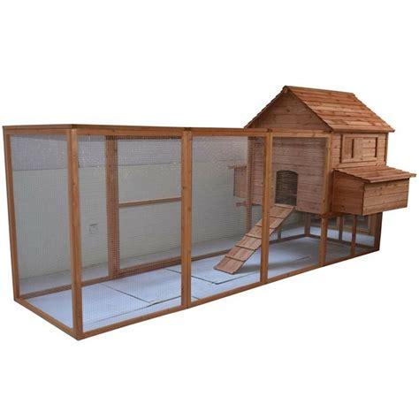 Find inspiration for your own backyard chicken coop.for while dogs may fetch and cats may hunt, chickens boast a. Pawhut Large Backyard Hen House Chicken Coop with Long Run ...
