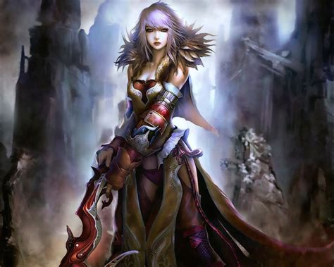 Fantasy Women Warrior Woman Wallpaper 197646