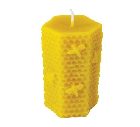 Honey Bee Candle Bee Hive Beeswax Candle Candles And Holders Candles Home
