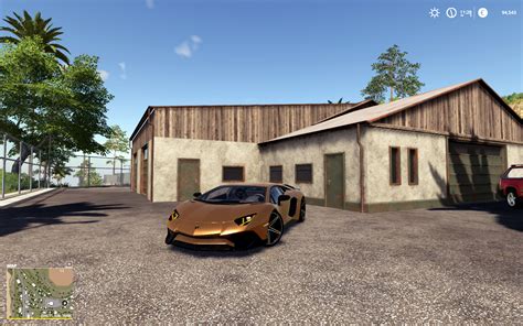 Lamborghini Aventador Lp750 4 Sv V 10 Fs19 Farming Simulator 19 Mod