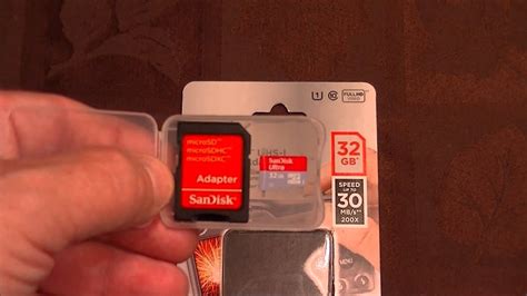 Sandisk 32gb Ultra Micro Sdhc Uhs 1 Class 10 Card With Adapter Youtube