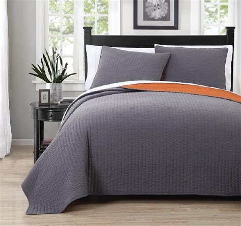 3,041 bedding sets grey products are offered for sale by suppliers on alibaba.com, of which bedding set accounts for 17%, bedspread accounts for 1%, and beds accounts for 1%. Orange and Grey Bedding Sets with More - Ease Bedding with ...