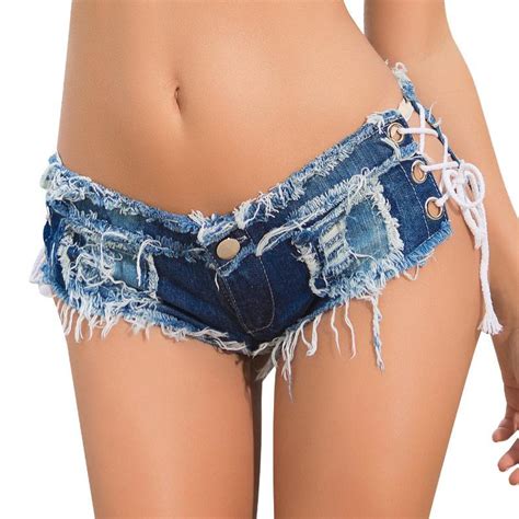 2020 Hot Shorts Mini Sexy Jeans Women Booty Shorts Hole Jeans Summer Girl Denim Low Waist