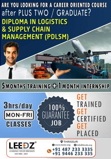 11 Diploma In Logistics And Supply Chain Management Ideas Logistics