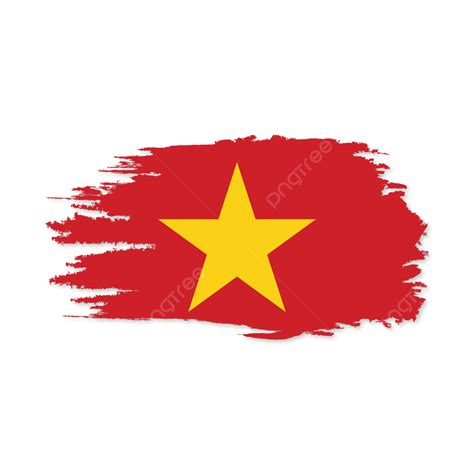 Flag Of Vietnam With Vector Stock Vietnam Vietnam Flag Vietnam