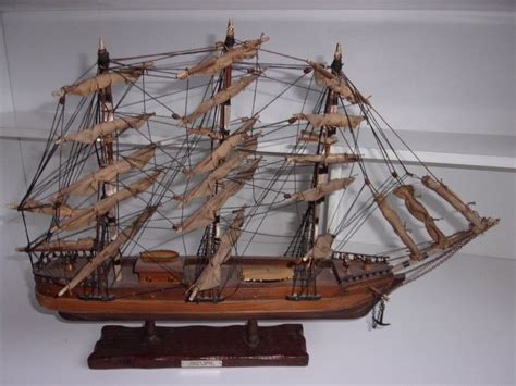 Old Model Ship Cutty Sark 1869 Copper Wood And Fabrics Catawiki
