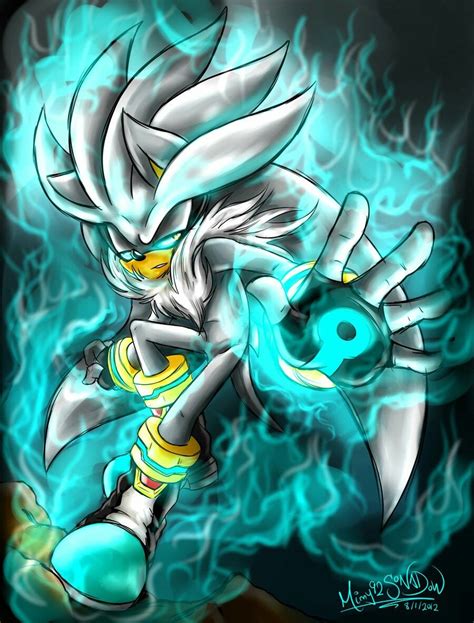 Silver The Hedgehog By Mimy Silver The Hedgehog Hedgehog Shadow The