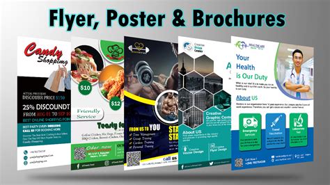 I Will Design A Creative Flyer Brochure Leaflet Or Posters For 2