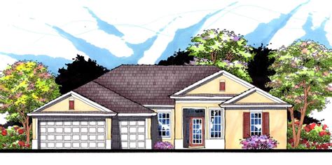 Ranch House Plans Home Design 2500
