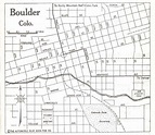 Mapas politico de Boulder